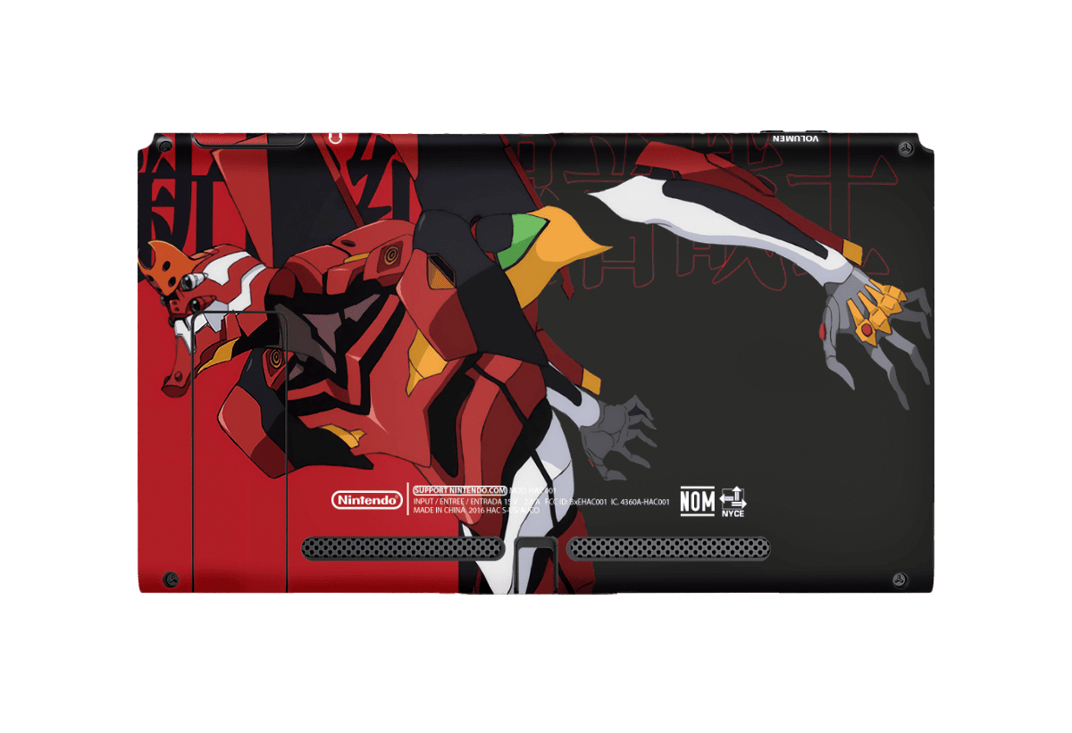Evangelion Eva 02 Skin Nintendo Switch (2017) Xonebrand