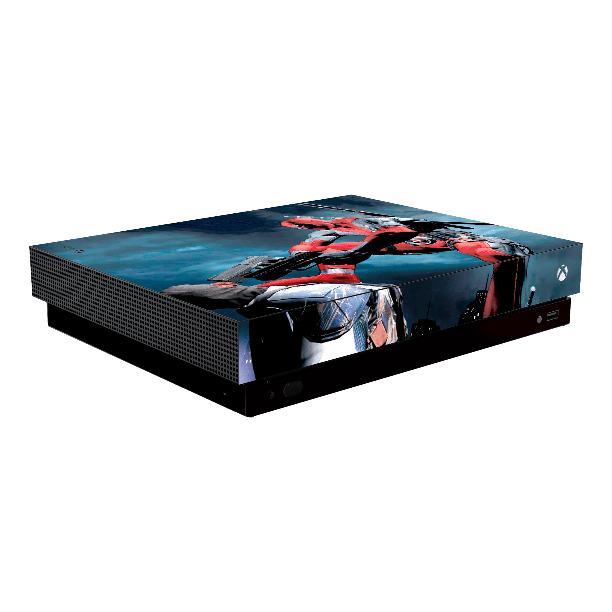 Deadpool Skin Xbox One X Xonebrand
