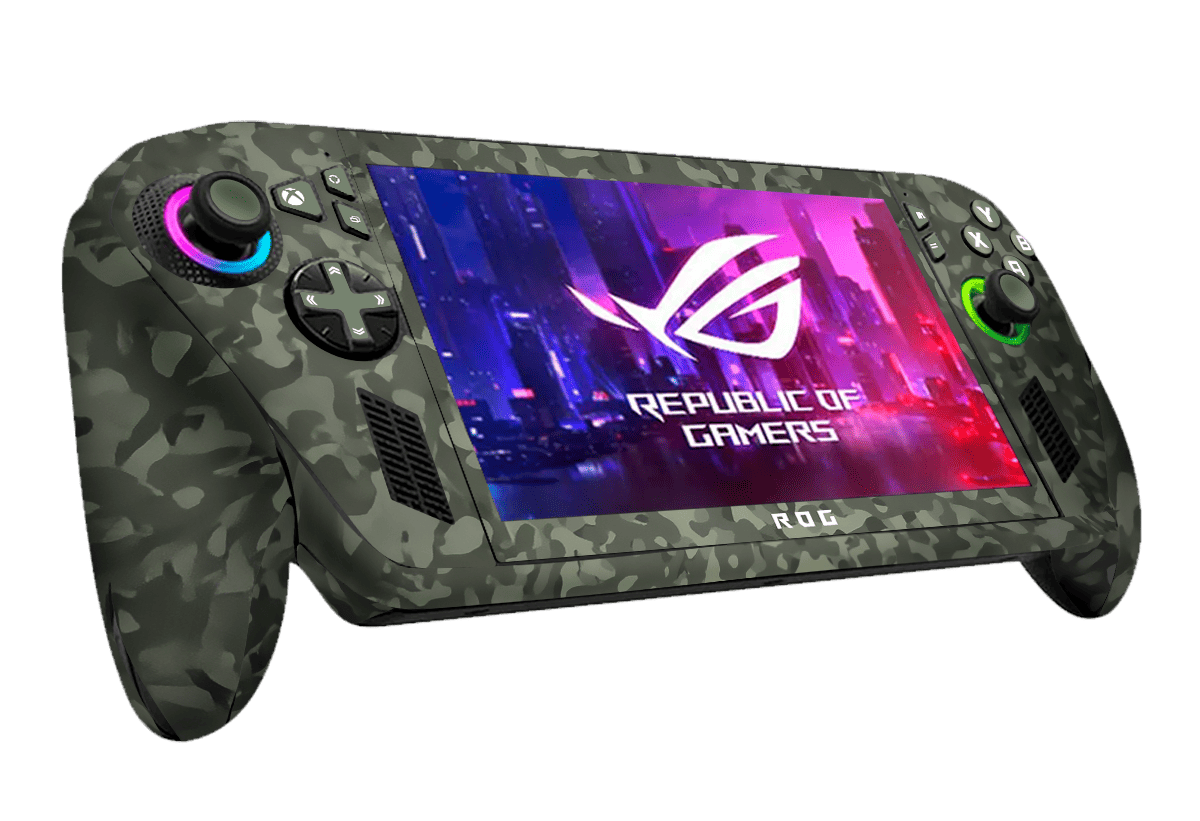 Camuflado Verde Asus ROG Xbox Ally Skin Xonebrand