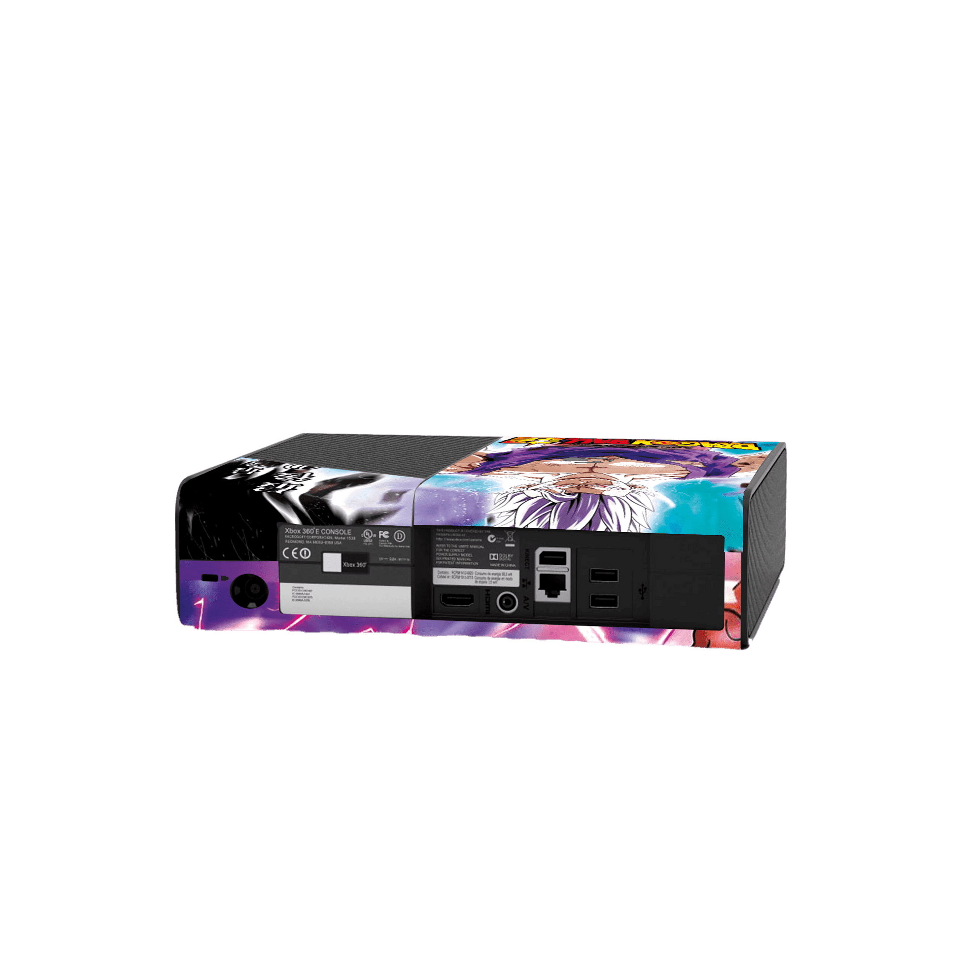 Dragon Ball Gohan Xbox 360 E Bundle Skin