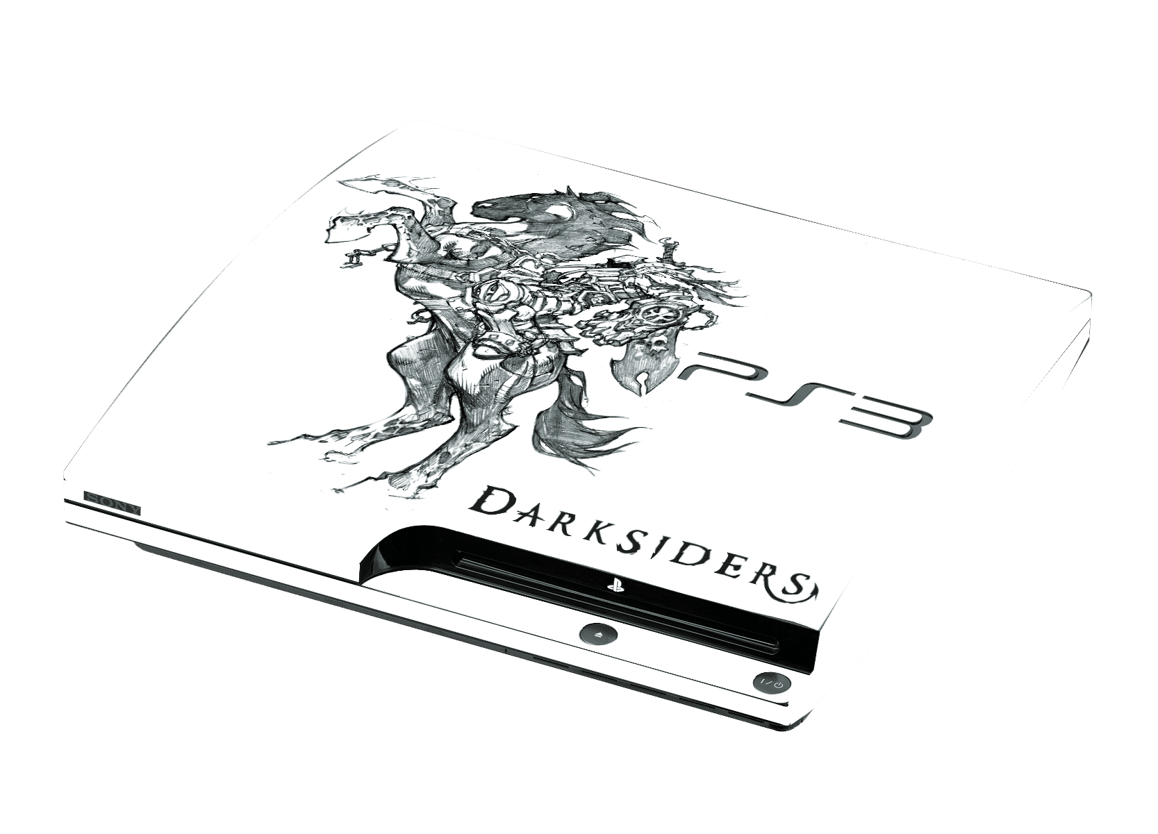 DarkSiders Skin Playstation 3 Slim Xonebrand
