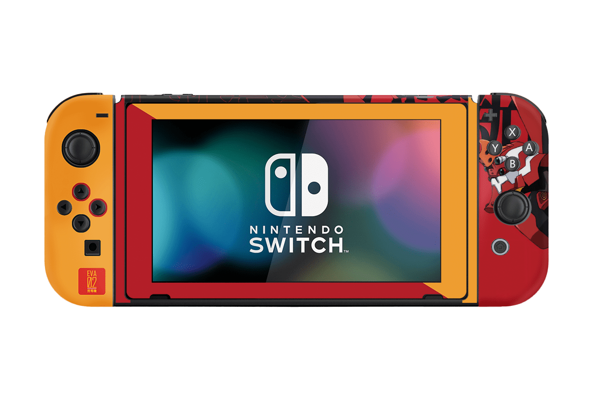 Evangelion Eva-02 Nintendo Switch Skin