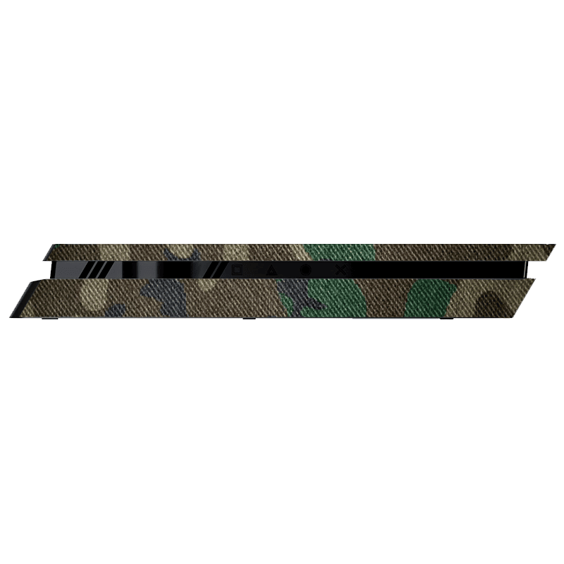 Camuflado Verde Skin Playstation 4 Slim Xonebrand