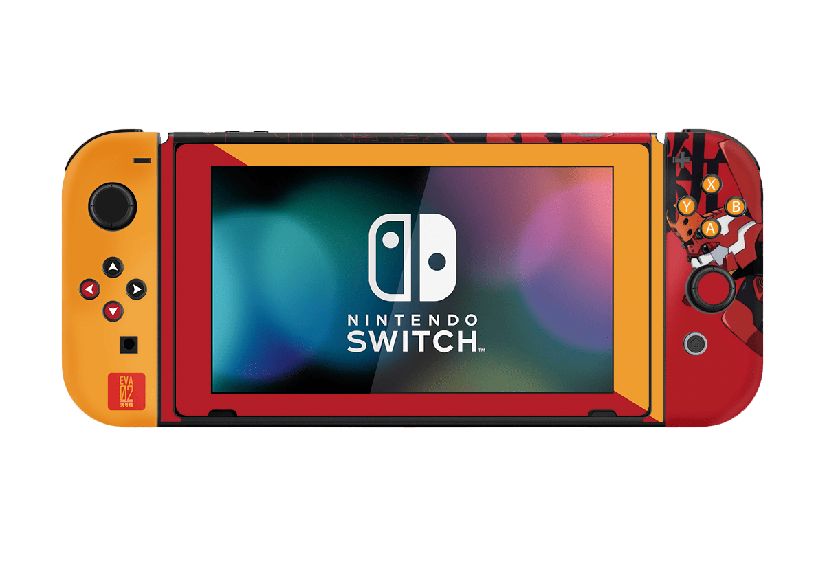 Evangelion Eva 02 Skin Nintendo Switch (2017) Xonebrand