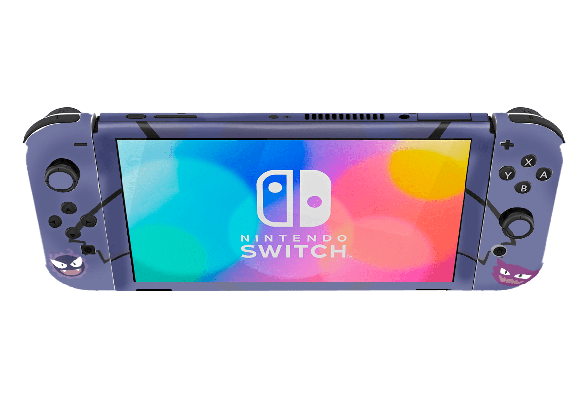 Pokemon Gengar Skin Nintendo Switch OLED (2021) Xonebrand