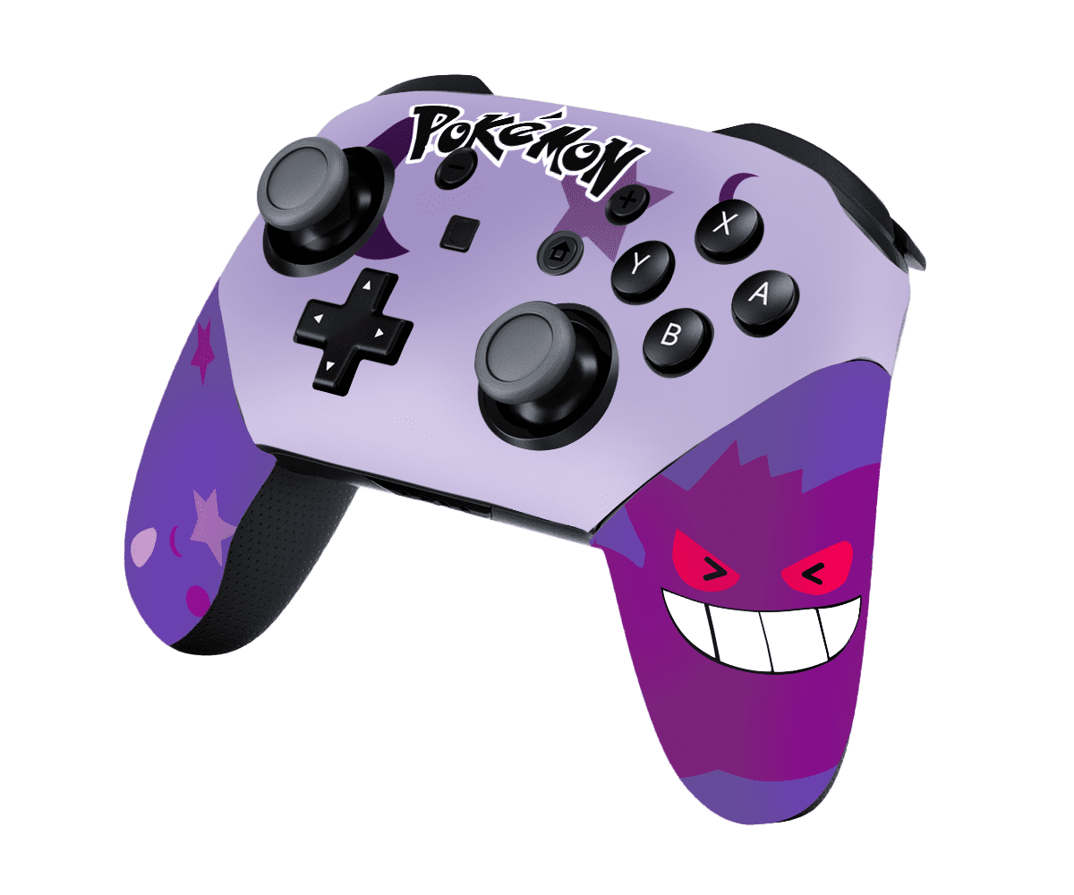 Pokemon Gengar Nintendo Switch Pro Control Skin