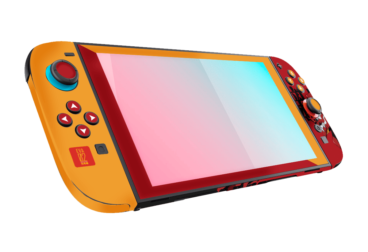 Evangelion Eva 02 Skin Nintendo Switch 2 (2025) Xonebrand