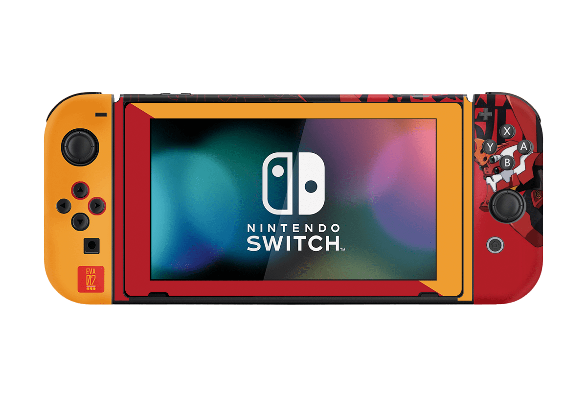 Evangelion Eva 02 Skin Nintendo Switch (2017)