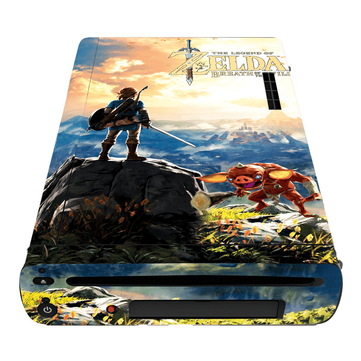 Legenda de Zelda Skin Nintendo Wii U (2012) Xonebrand