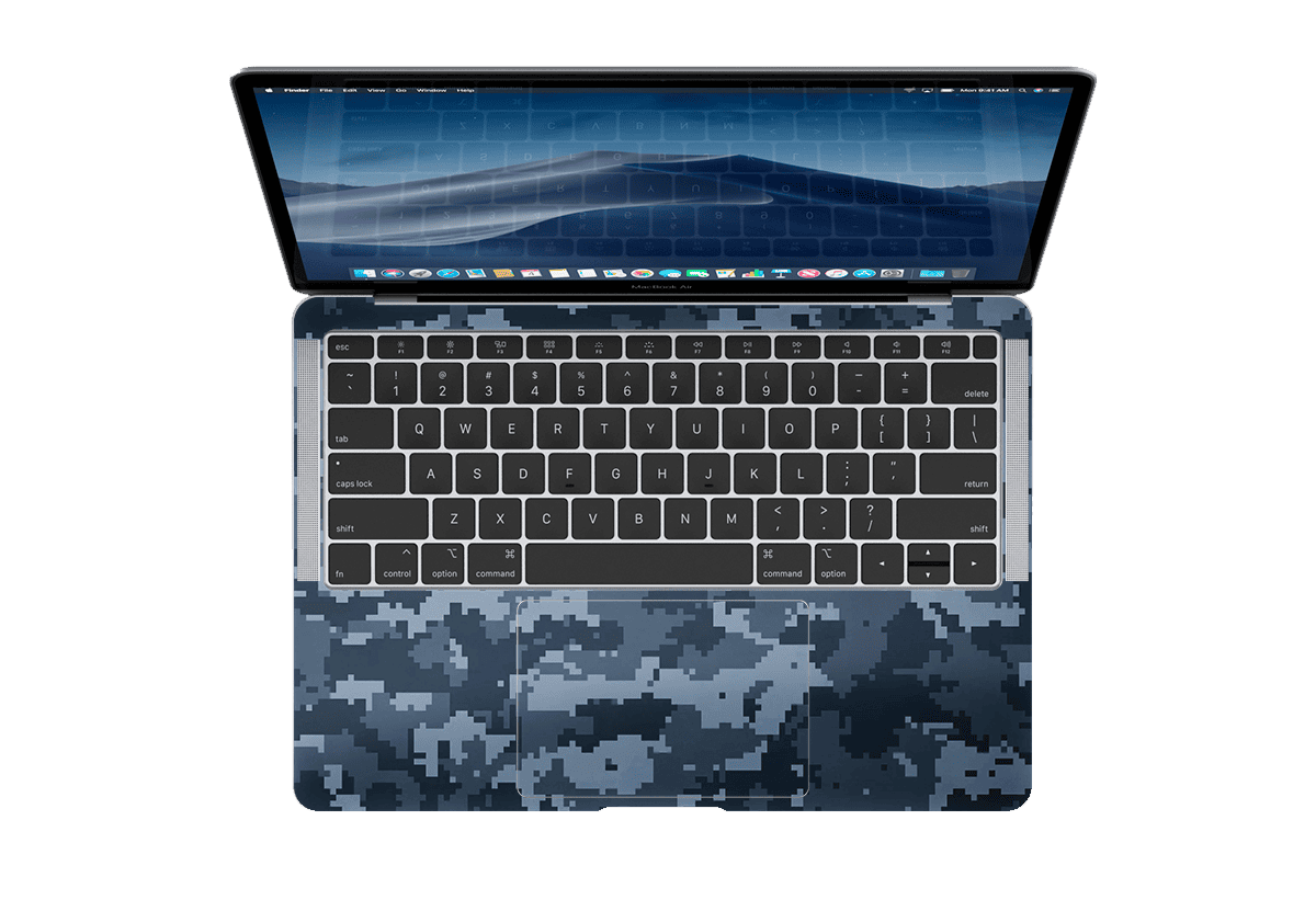 Camuflado Azul Skin Mackbook Air 13" Xonebrand