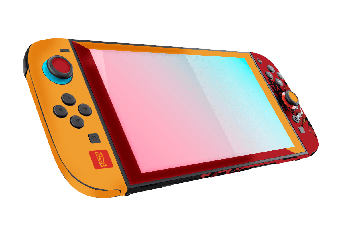 Evangelion Eva 02 Skin Nintendo Switch 2 (2025)