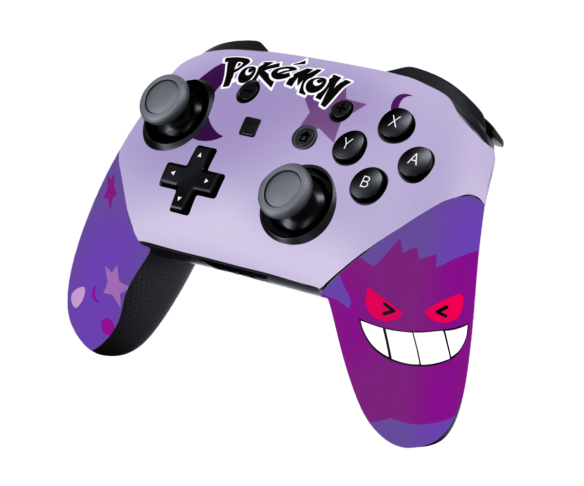 Pokemon Gengar Skin Nintendo Switch Pro Controller