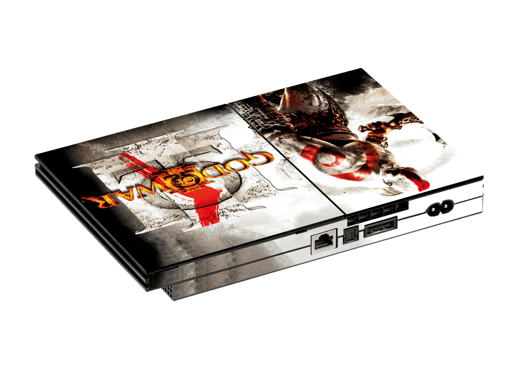God of War III Skin Playstation 2 Slim
