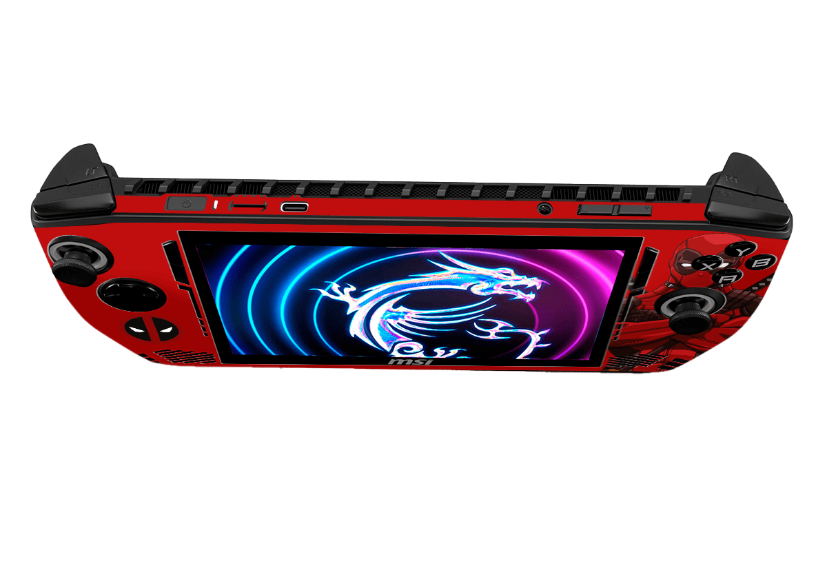 Skin para MSI Claw A1M edición Deadpool – Xonebrand