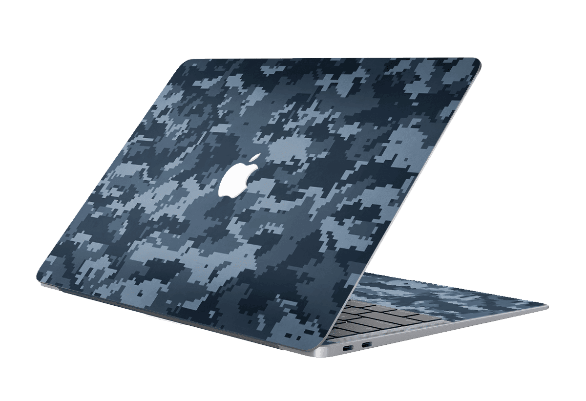 Camuflado Azul Skin Mackbook Air 13"