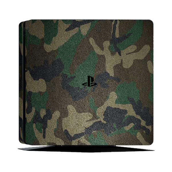 Camuflado Verde Skin Playstation 4 Slim