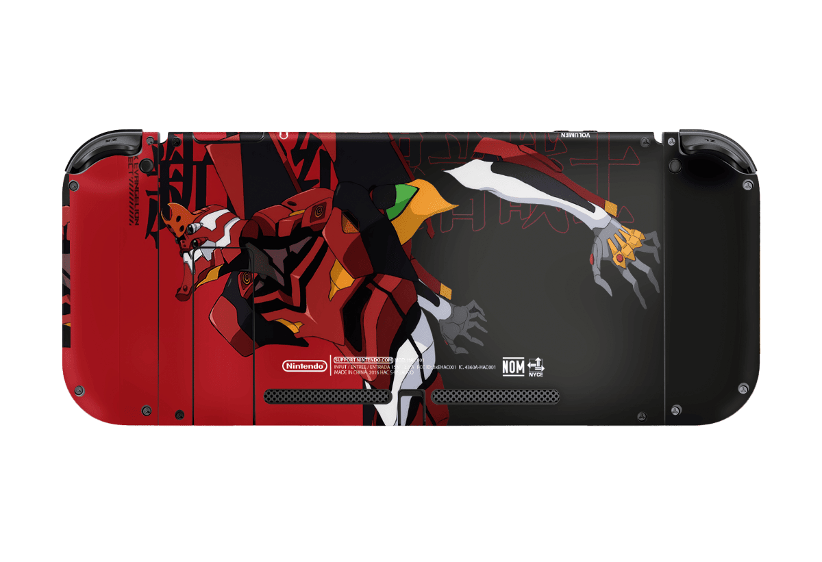 Evangelion Eva 02 Skin Nintendo Switch (2017) Xonebrand