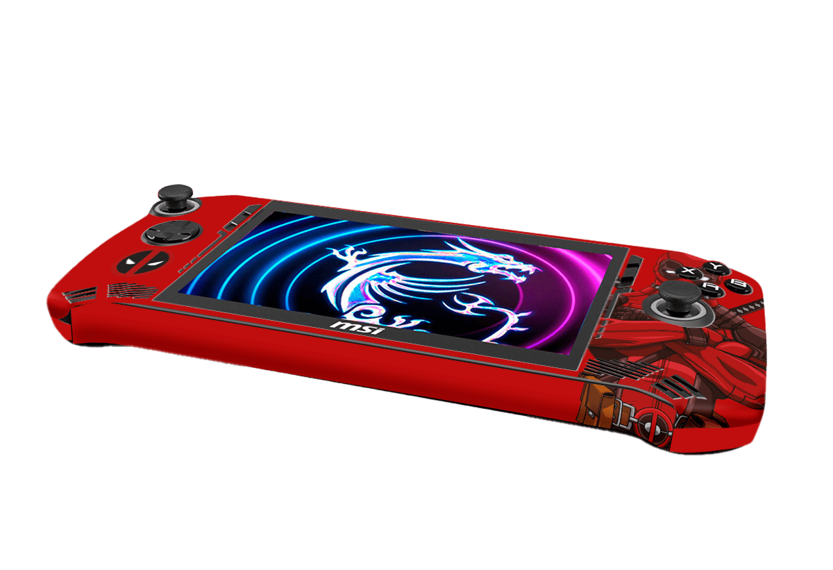 Skin para MSI Claw A1M edición Deadpool – Xonebrand