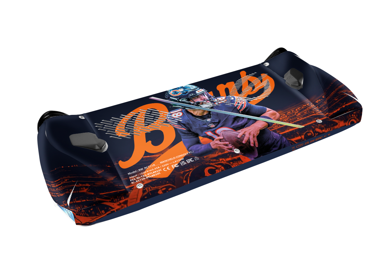 Chicago Bears Skin Asus Rog Ally Xonebrand