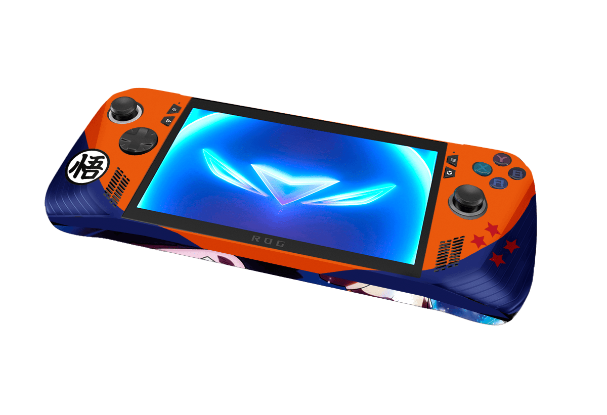 Dragon Ball Goku Asus Rog Ally X Handheld Gaming Computer Skin