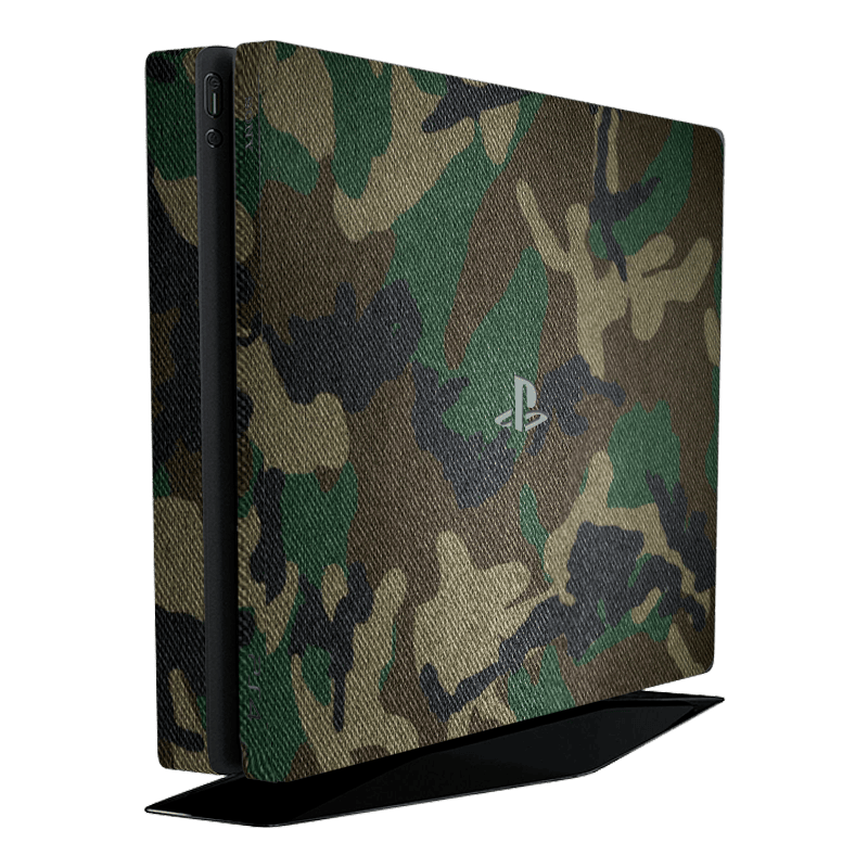 Camuflado Verde Skin Playstation 4 Slim