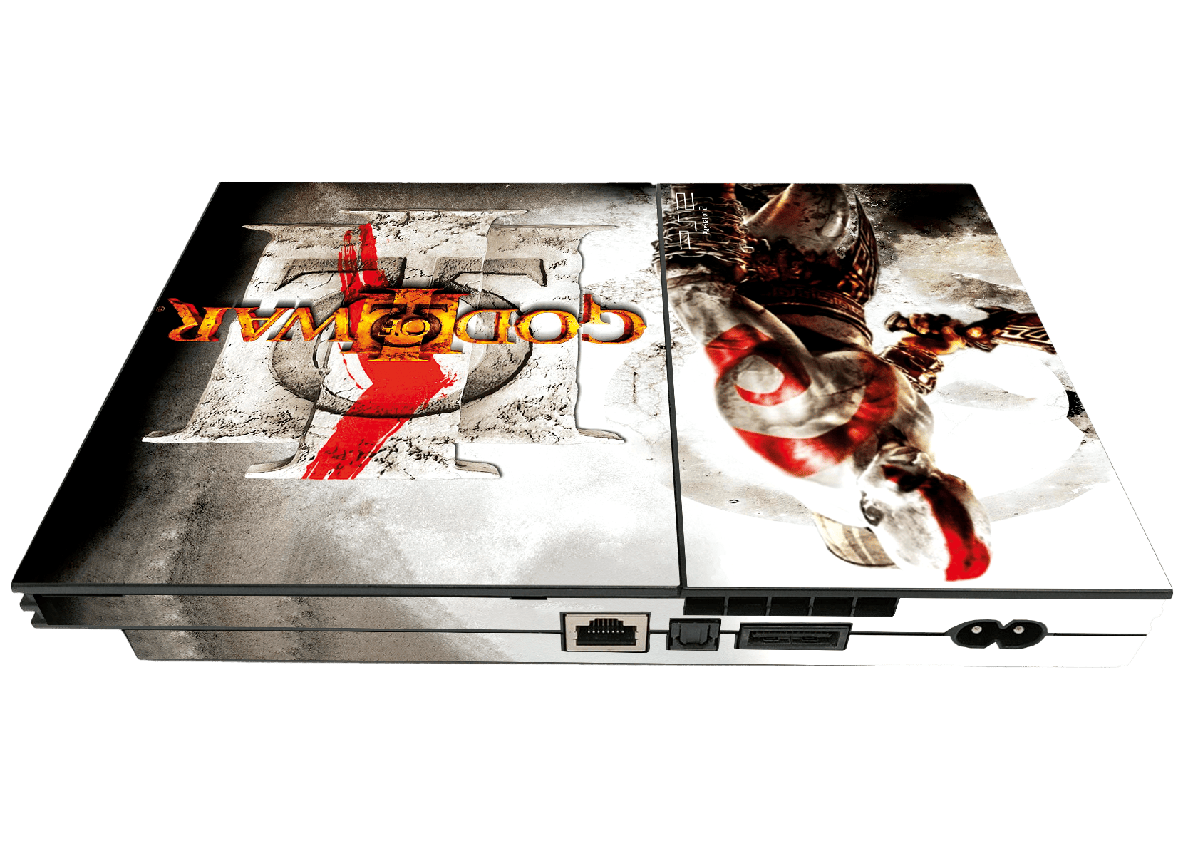 God of War III Skin Playstation 2 Slim