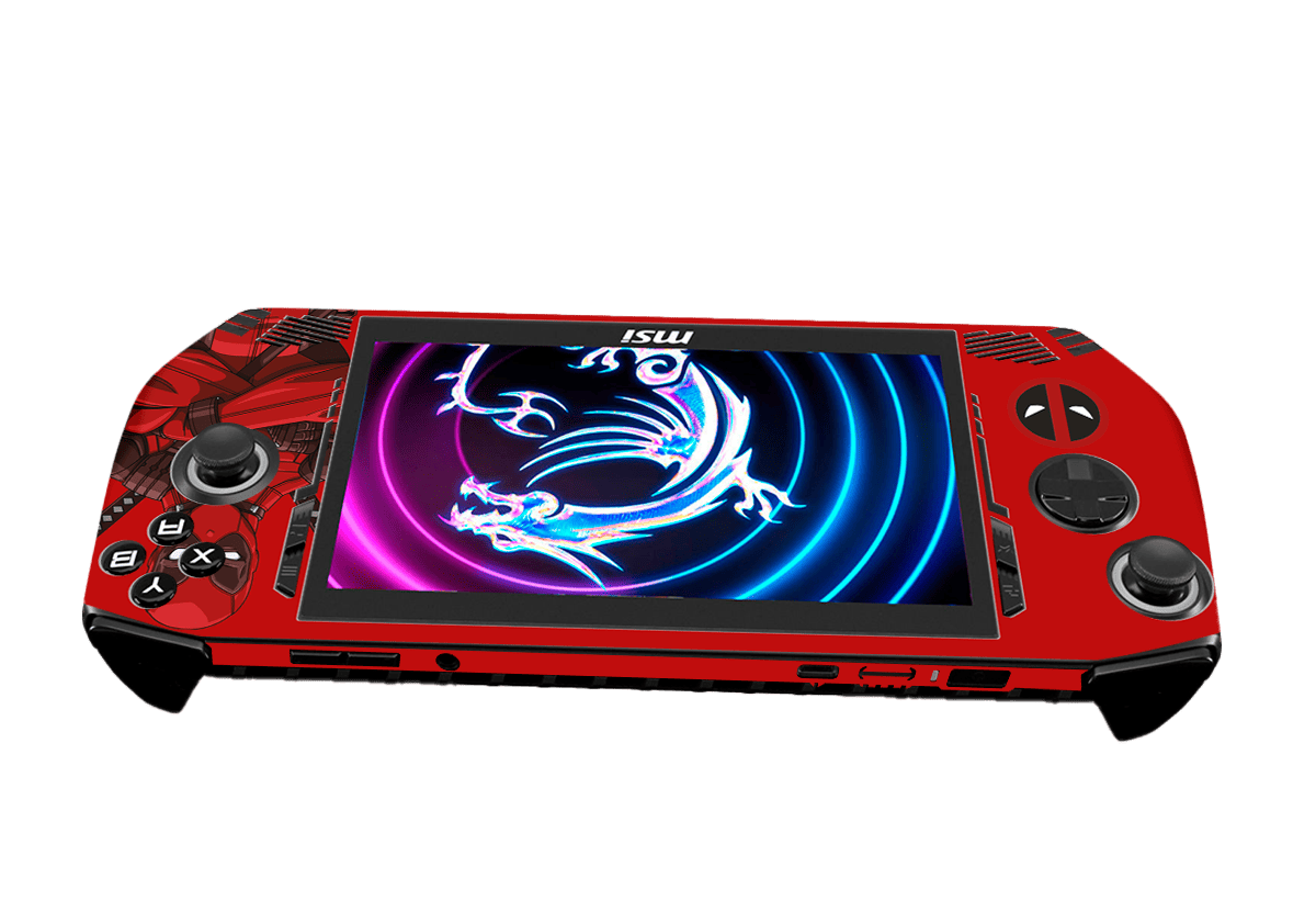 Skin para MSI Claw A1M edición Deadpool – Xonebrand