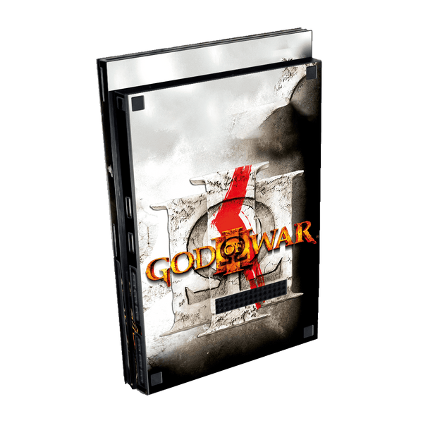 God of War III Skin Playstation 2 Slim
