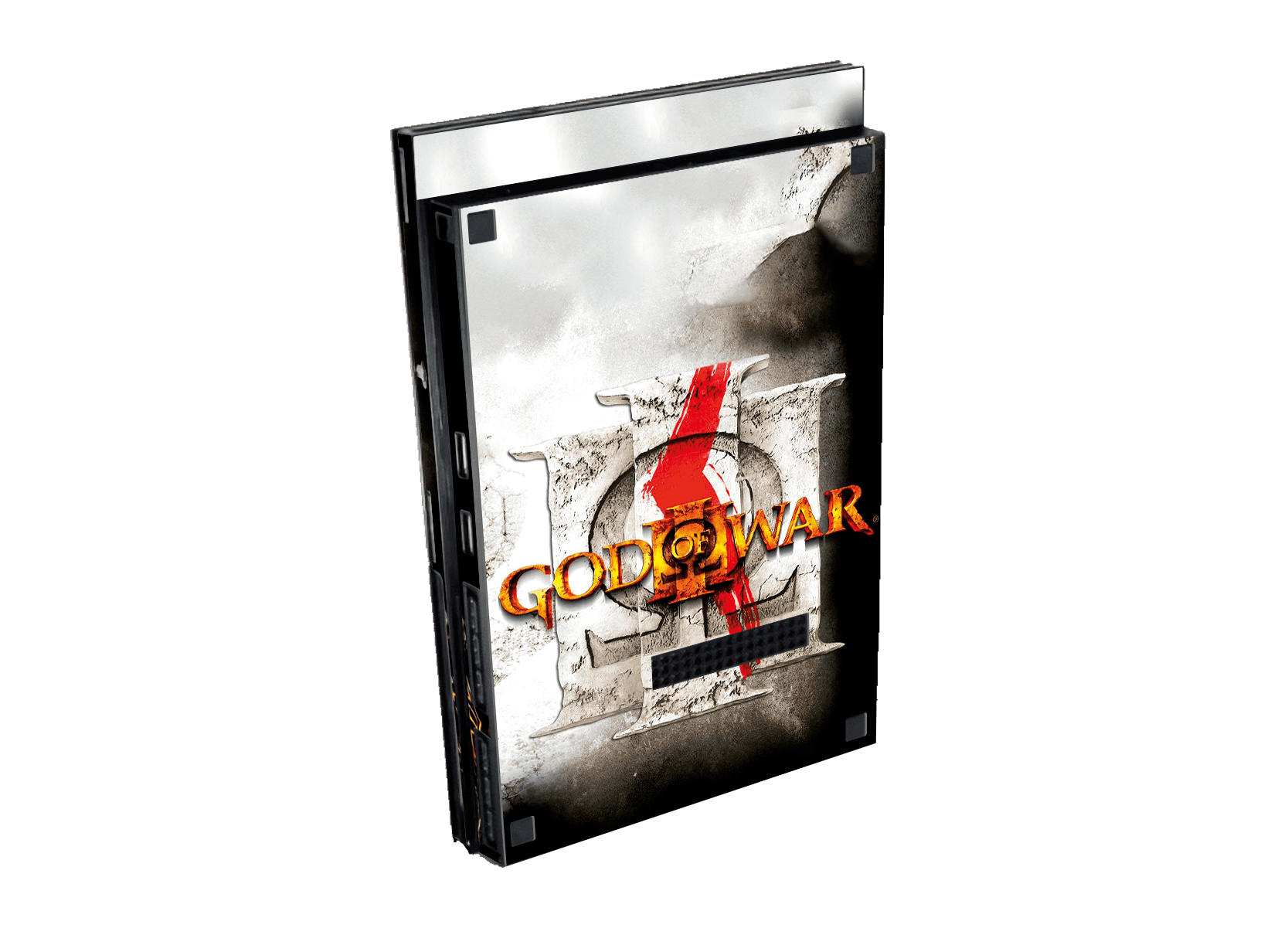 God of War III Skin Playstation 2 Slim