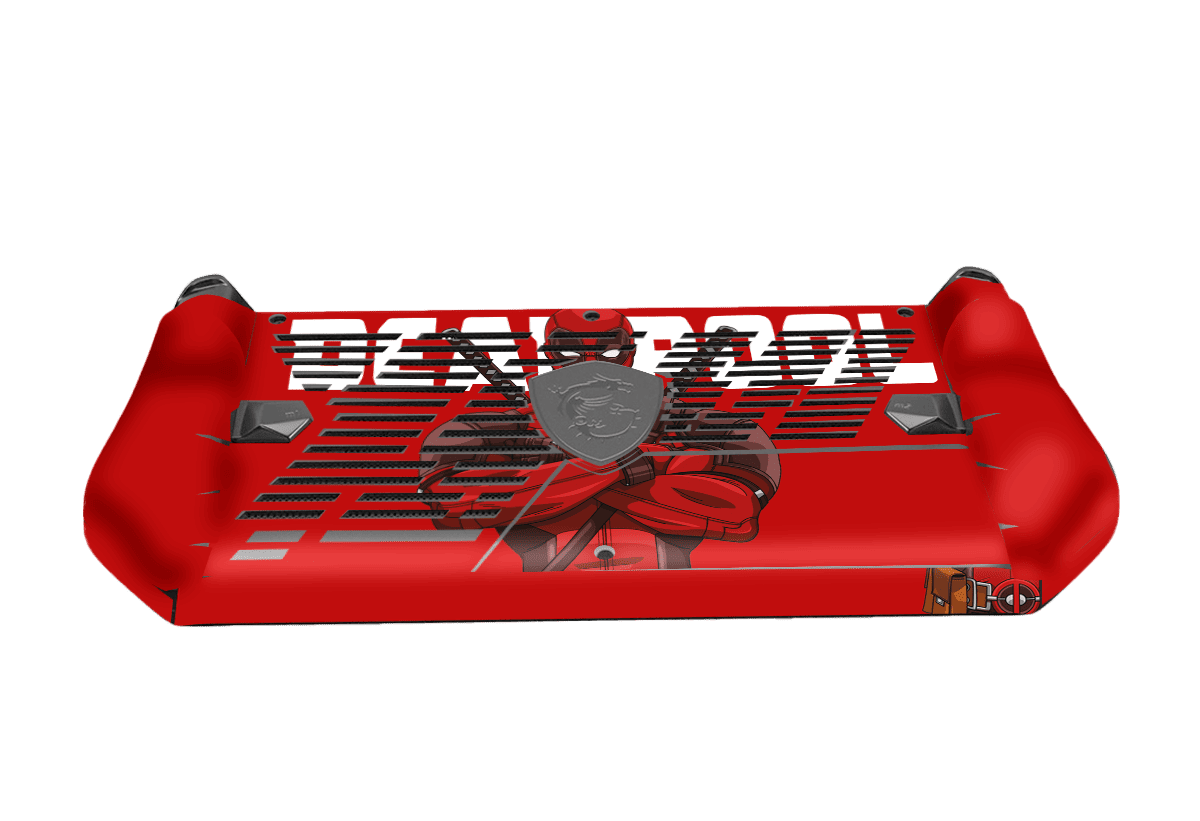 Skin para MSI Claw A1M edición Deadpool – Xonebrand