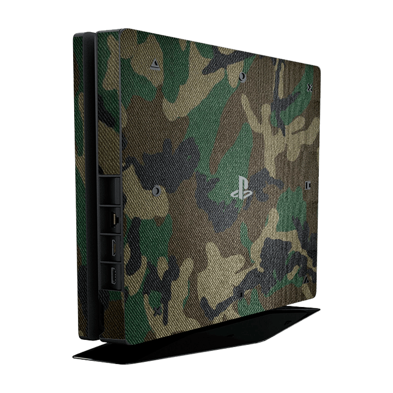 Camuflado Verde Skin Playstation 4 Slim
