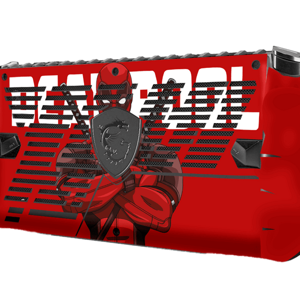 Skin para MSI Claw A1M edición Deadpool – Xonebrand