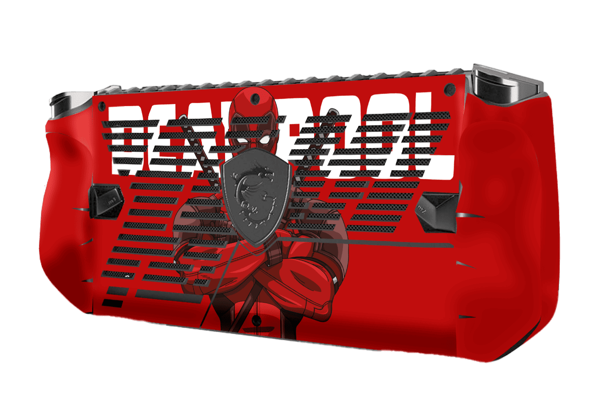 Skin para MSI Claw A1M edición Deadpool – Xonebrand