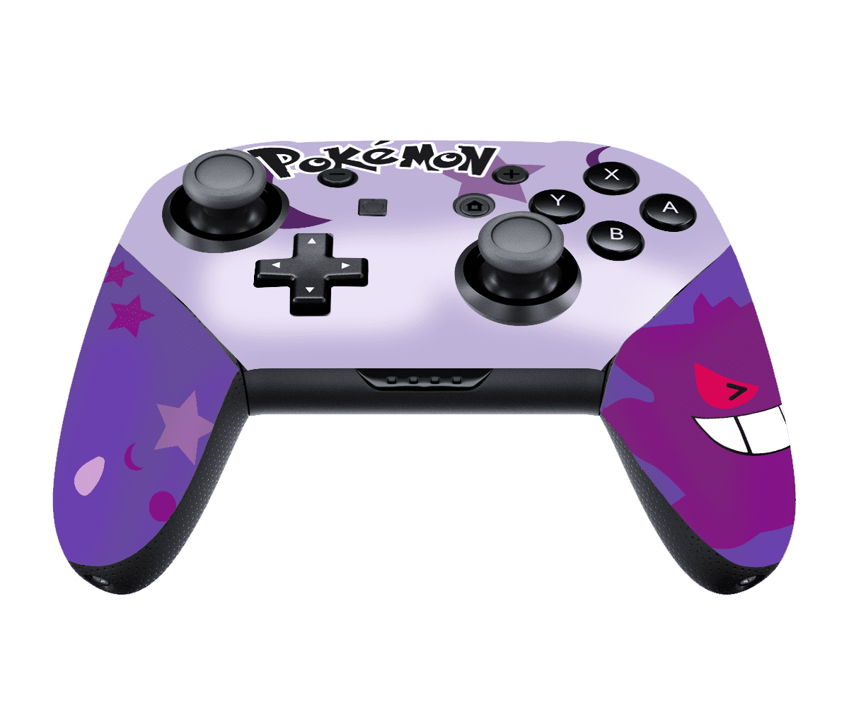 Pokemon Gengar Nintendo Switch Pro Control Skin