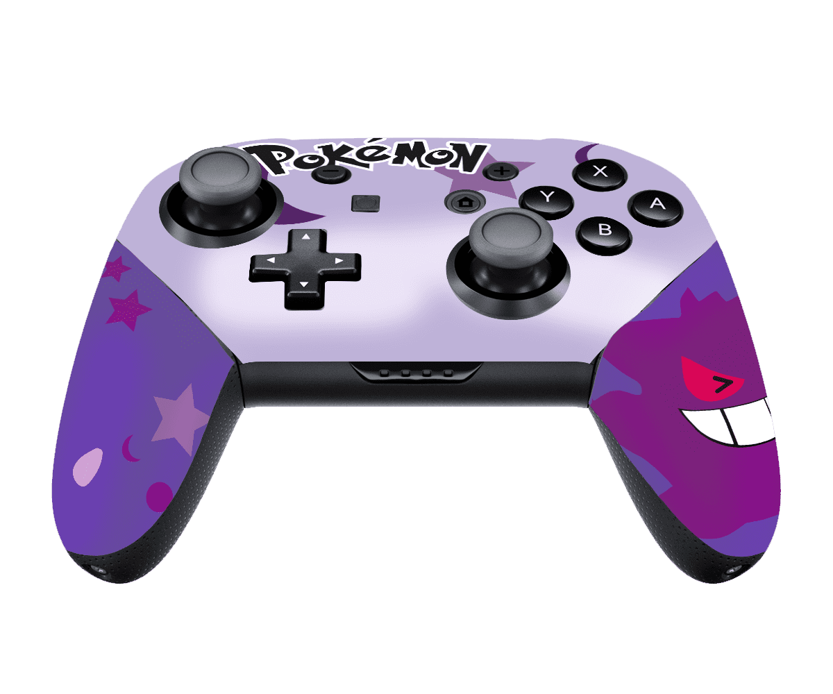Pokemon Gengar Skin Nintendo Switch Pro Controller