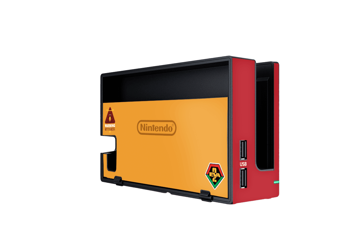 Evangelion Eva 02 Skin Nintendo Switch (2017) Xonebrand