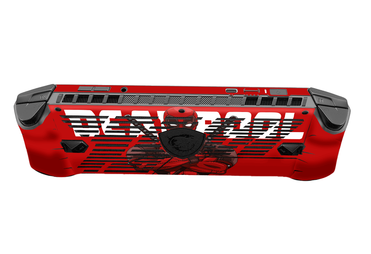 Skin para MSI Claw A1M edición Deadpool – Xonebrand