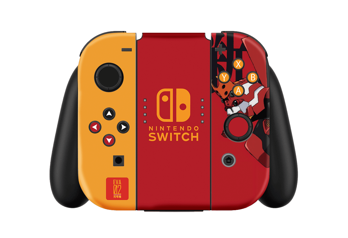 Evangelion Eva 02 Skin Nintendo Switch (2017) Xonebrand