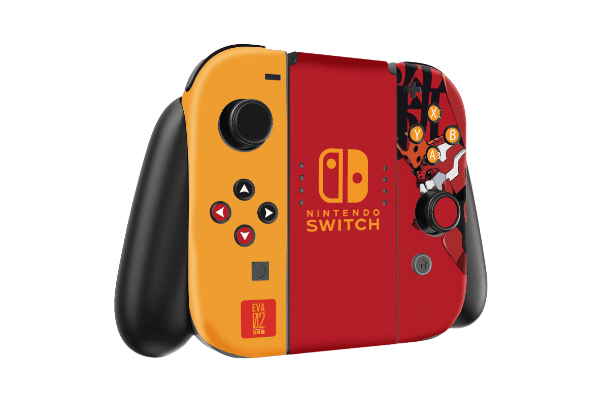 Evangelion Eva 02 Skin Nintendo Switch (2017) Xonebrand