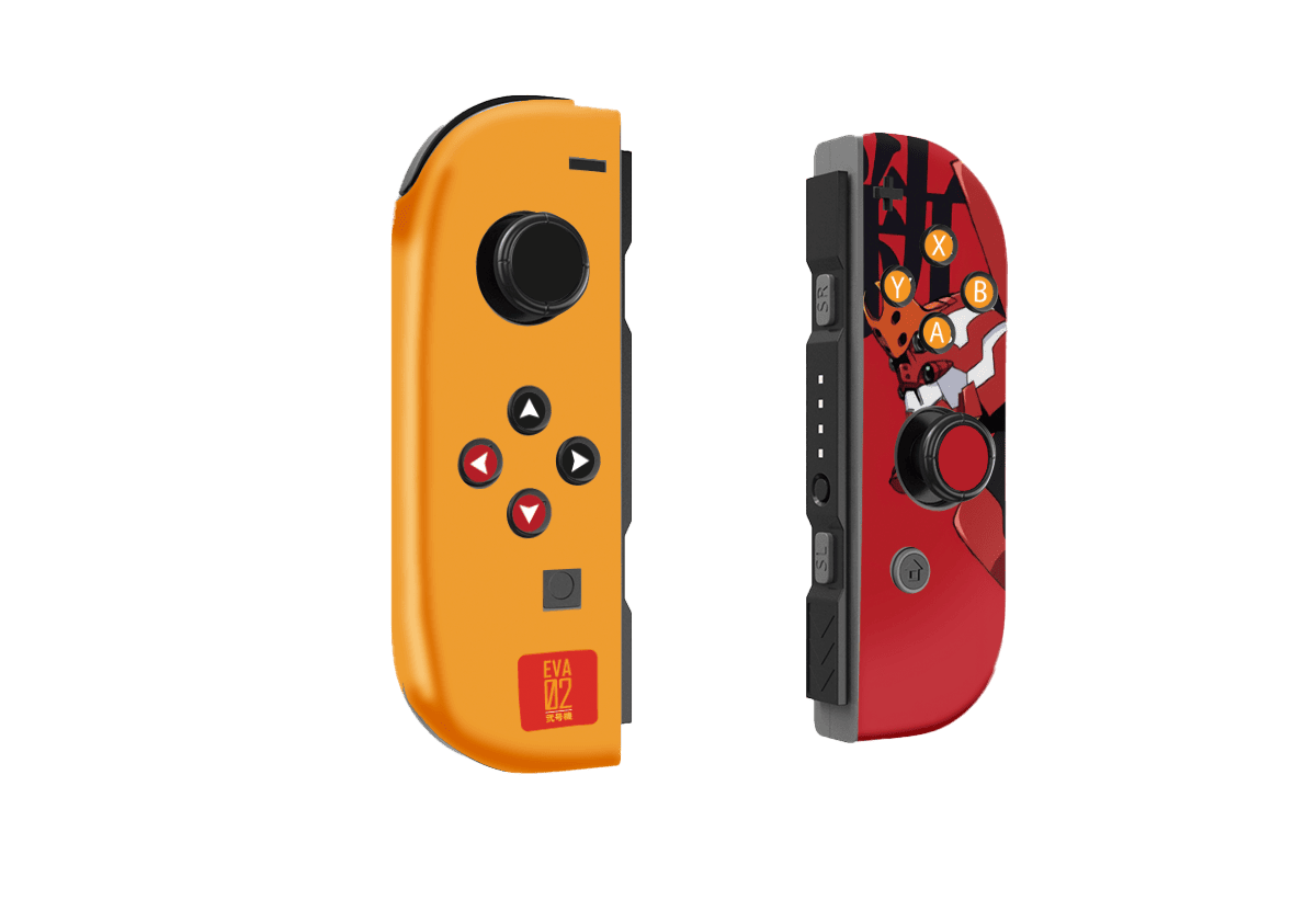 Evangelion Eva 02 Skin Nintendo Switch (2017) Xonebrand