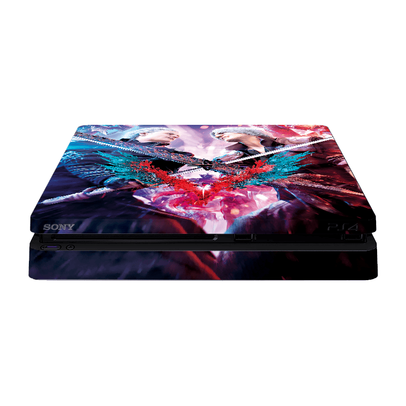 Devil my Cry 5 Skin Playstation 4 Slim Xonebrand