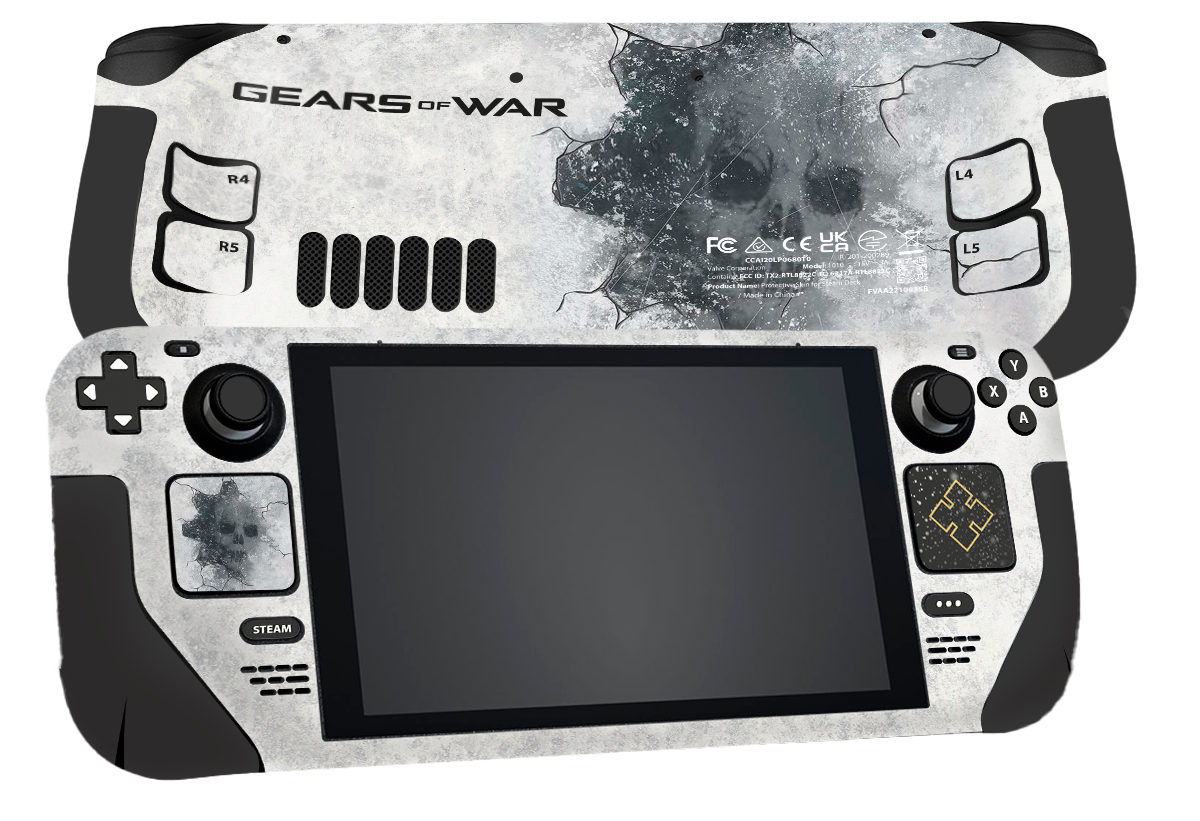 Gears of War Steam Deck Skin Xonebrand
