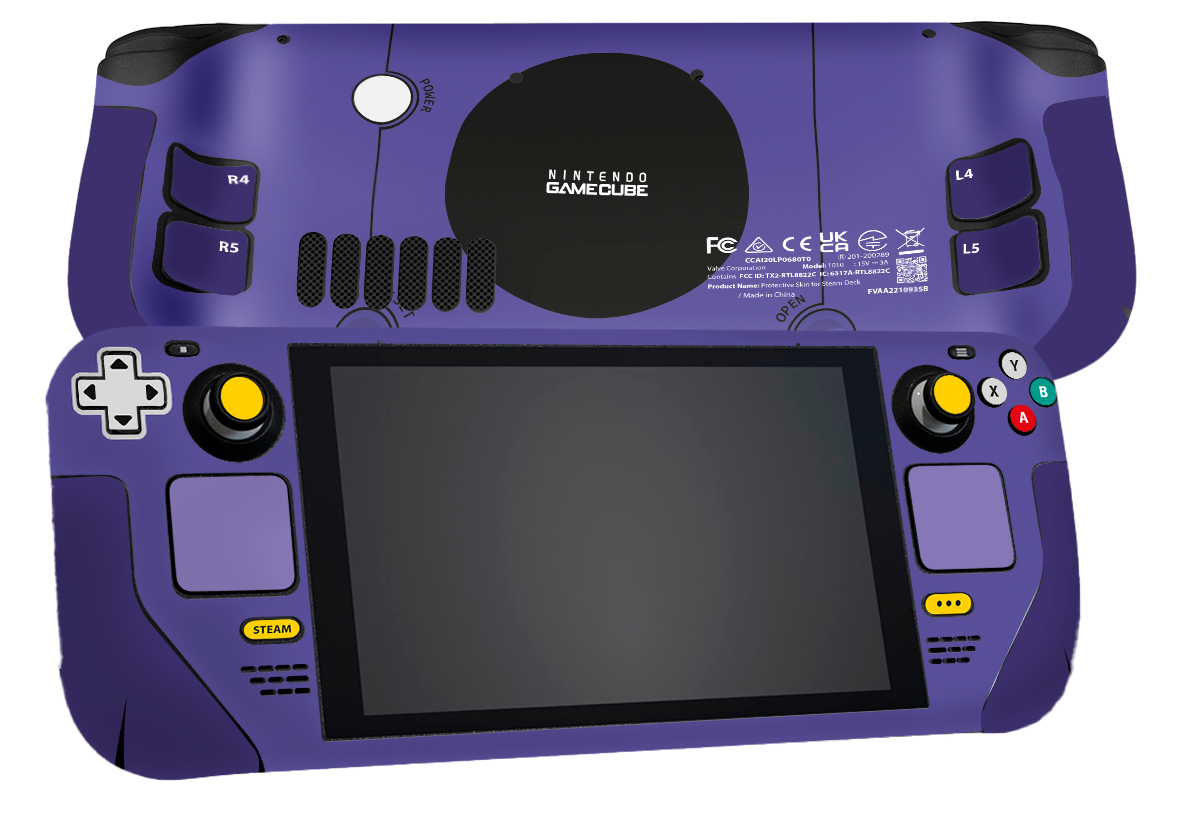 Game Cube Steam Deck Skin Xonebrand