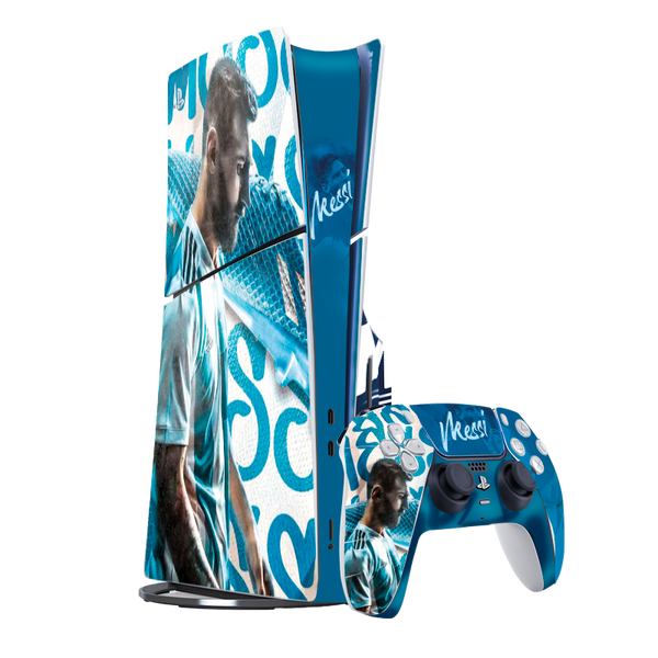 Messi Argentina Skin Playstation 5 Slim Xonebrand