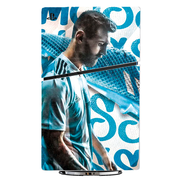 Messi Argentina Skin Playstation 5 Slim Xonebrand