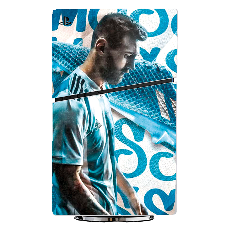 Messi Argentina Skin Playstation 5 Slim Xonebrand