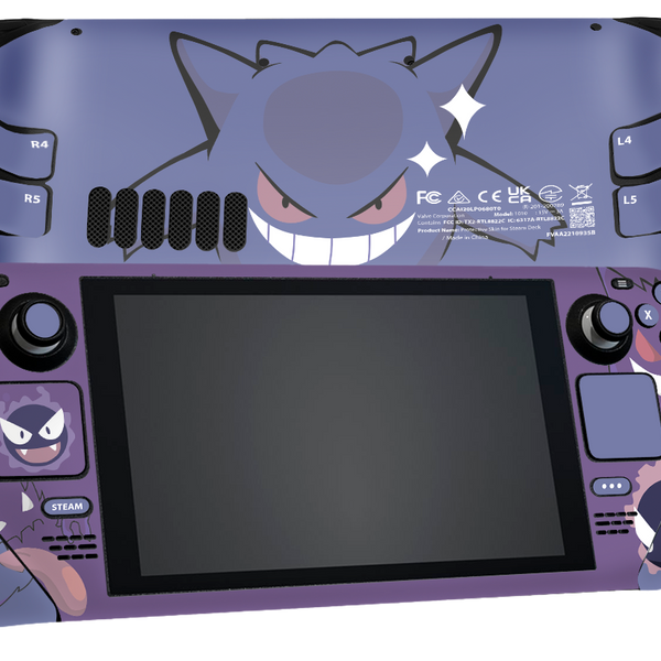 Pokemon Gengar Steam Deck Skin Xonebrand