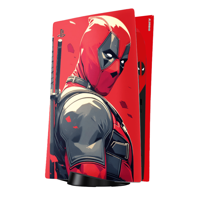 Deadpool Skin Playstation 5 Fat Xonebrand