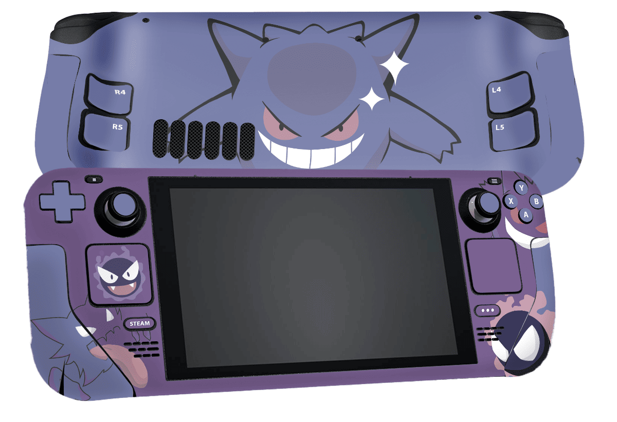 Pokemon Gengar Steam Deck Skin