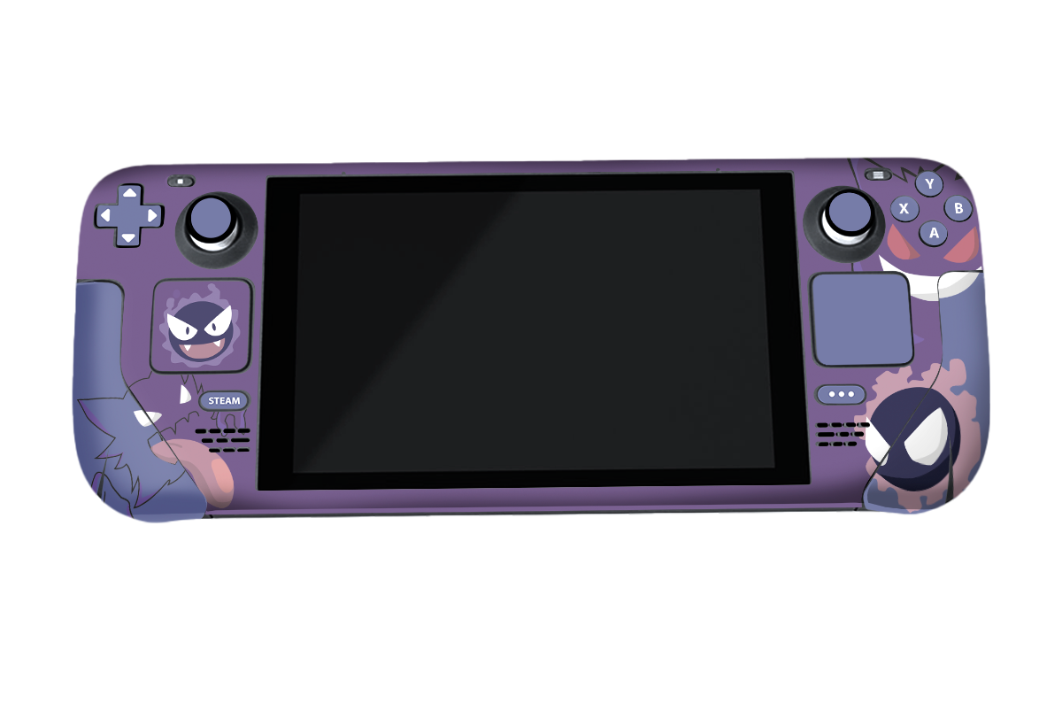 Pokemon Gengar Steam Deck Skin Xonebrand